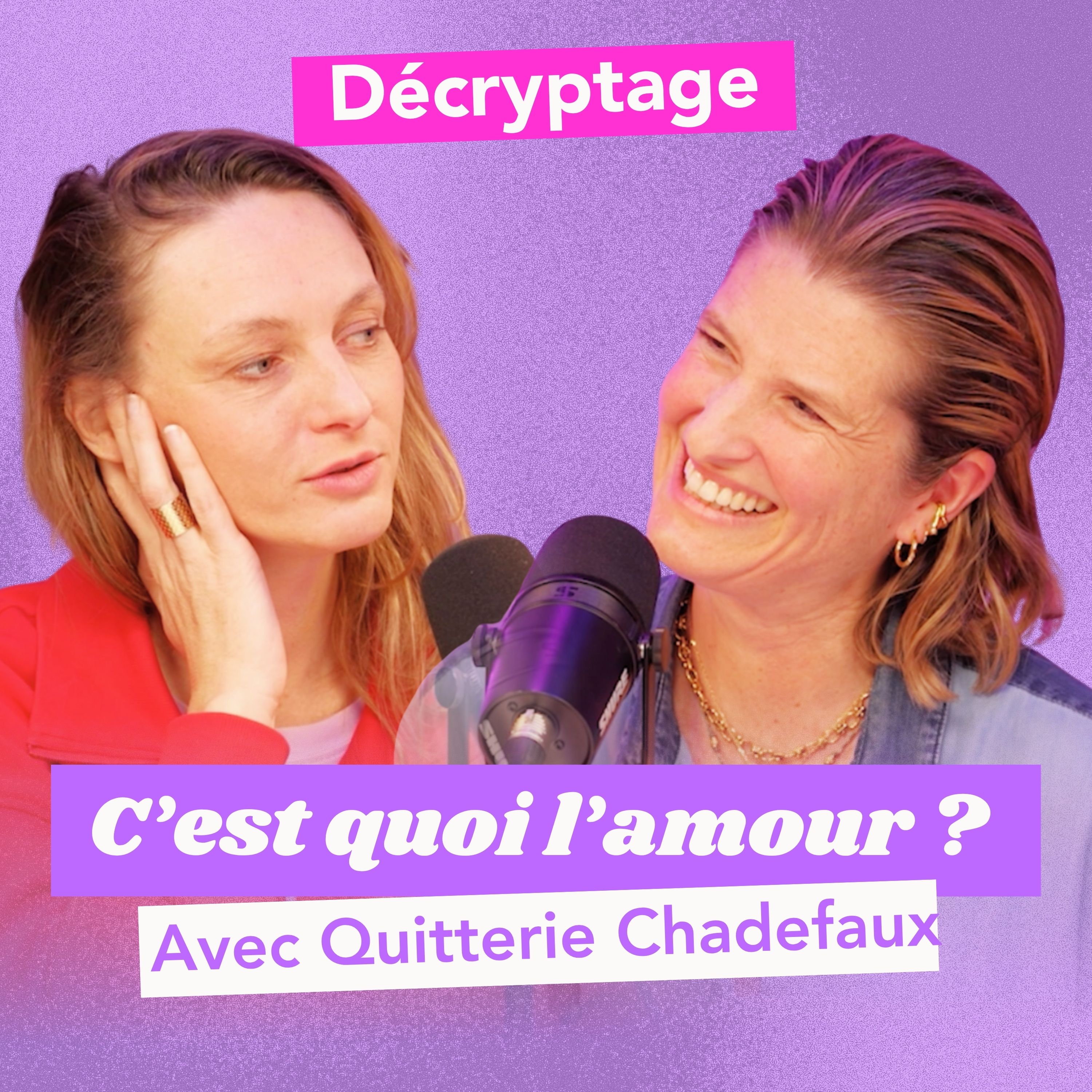 C'EST QUOI L'AMOUR ? Éduquer nos fils à aimer sainement à l'ère des masculinistes, avec Quitterie Chadefaux episode artwork