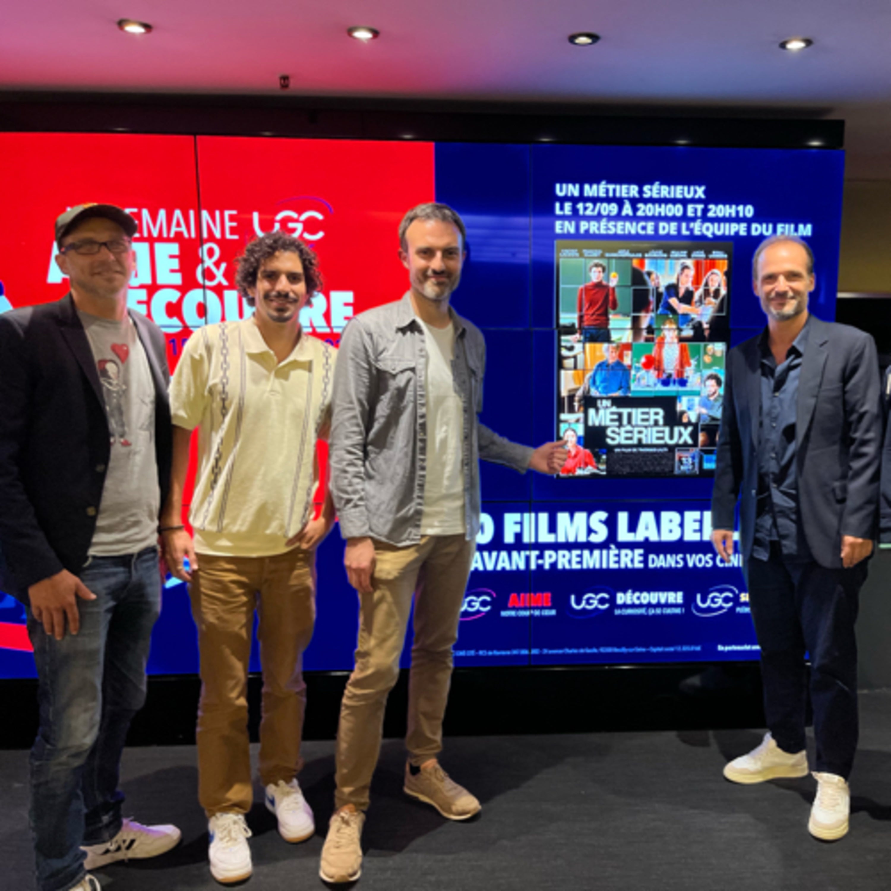 Avant-première UN METIER SERIEUX / Entretien avec Thomas Lilti, Le Pacte et le directeur de la programmation des salles d'UGC episode artwork