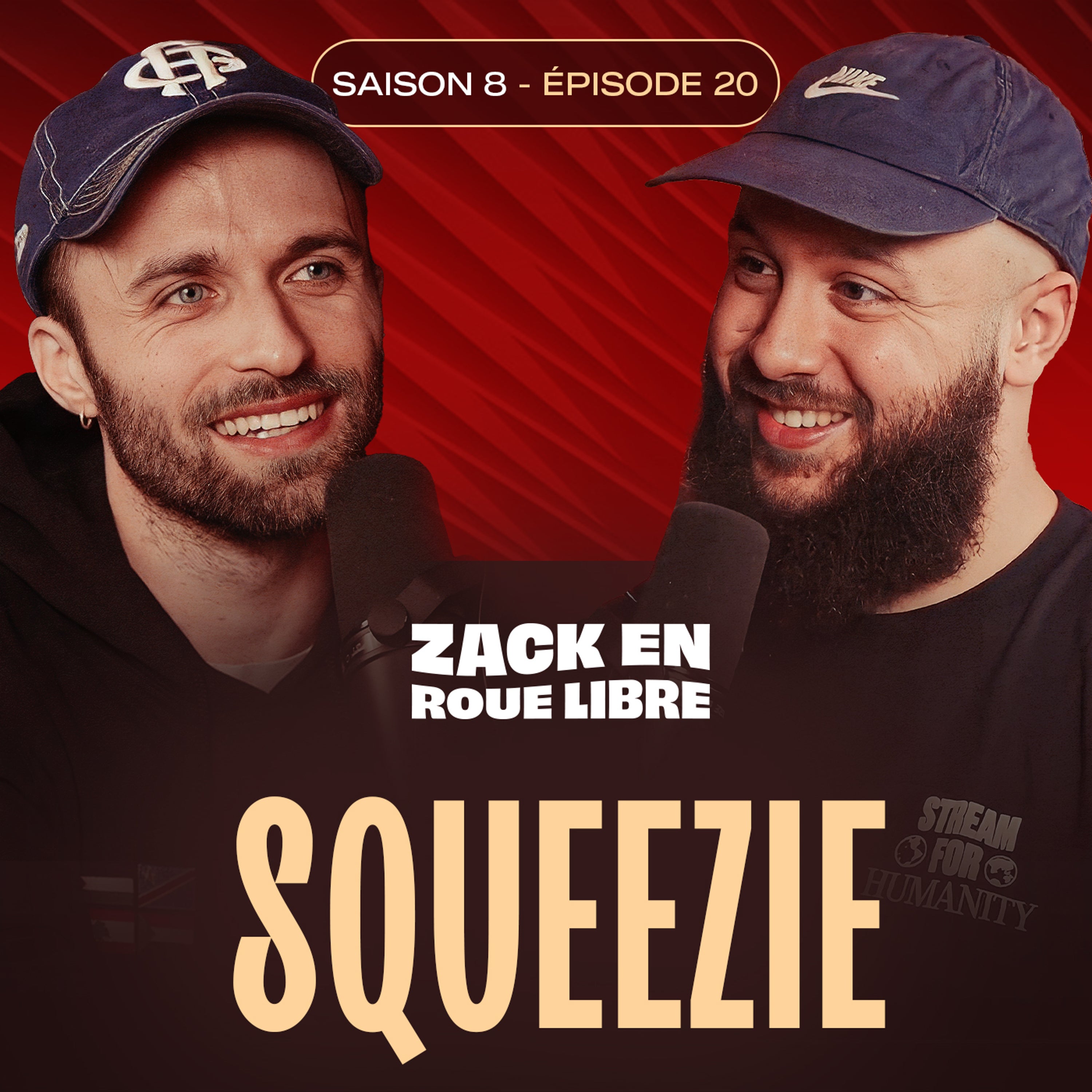 Squeezie, une histoire qui dure depuis 14 ans - Zack en Roue Libre avec Squeezie (S08E20)