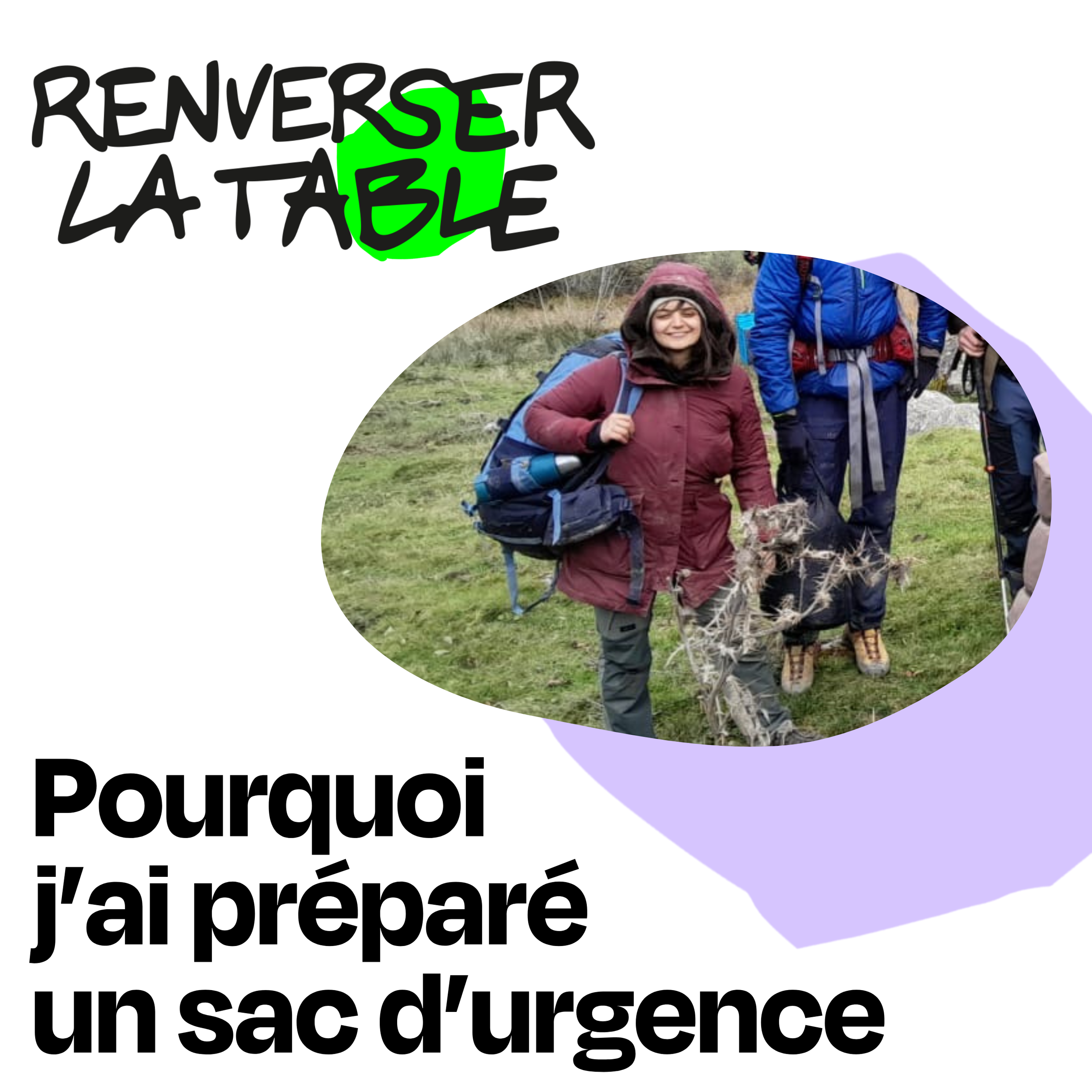 Pourquoi j’ai préparé un sac d’urgence