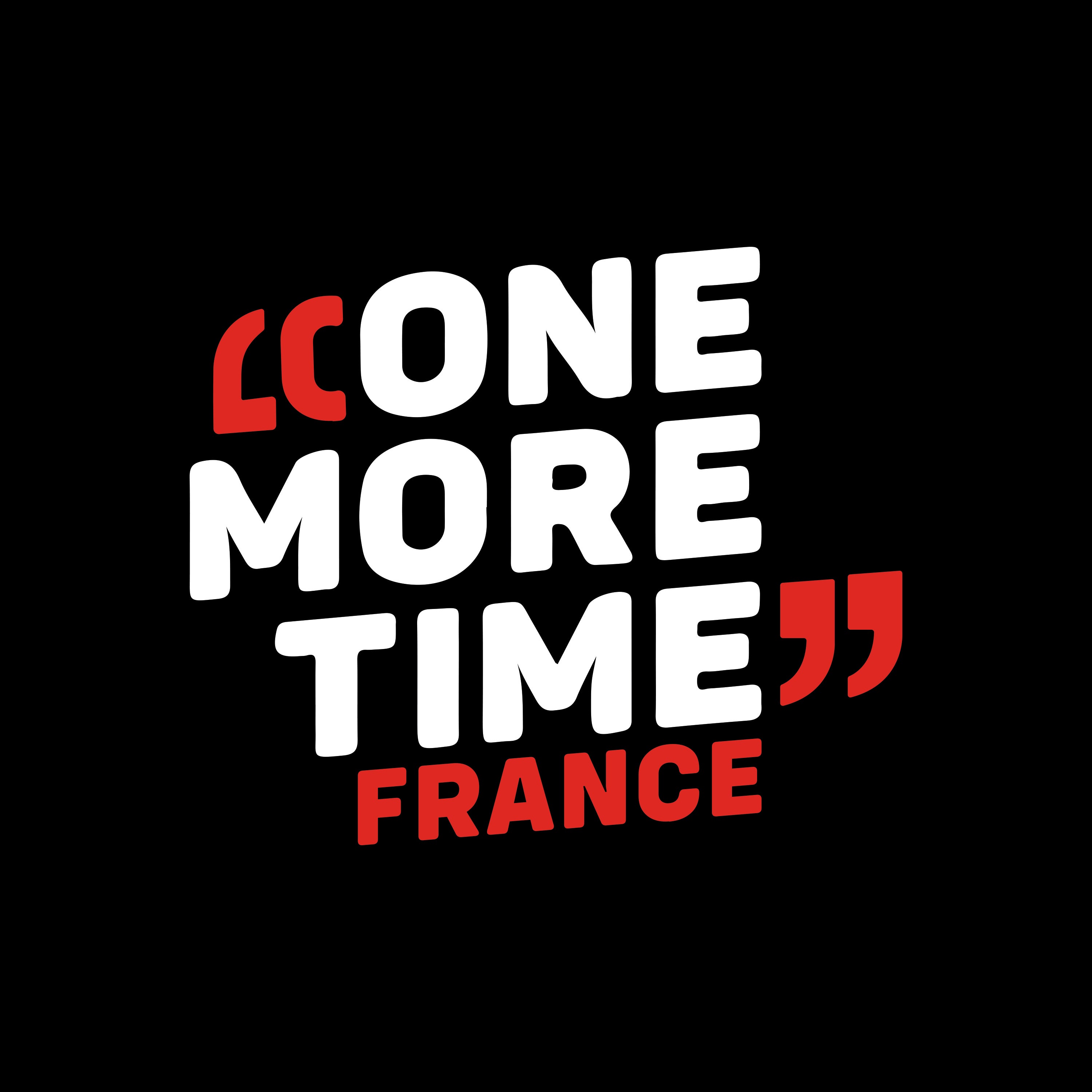 ONE MORE TIME FRANCE, tomber pour mieux se relever