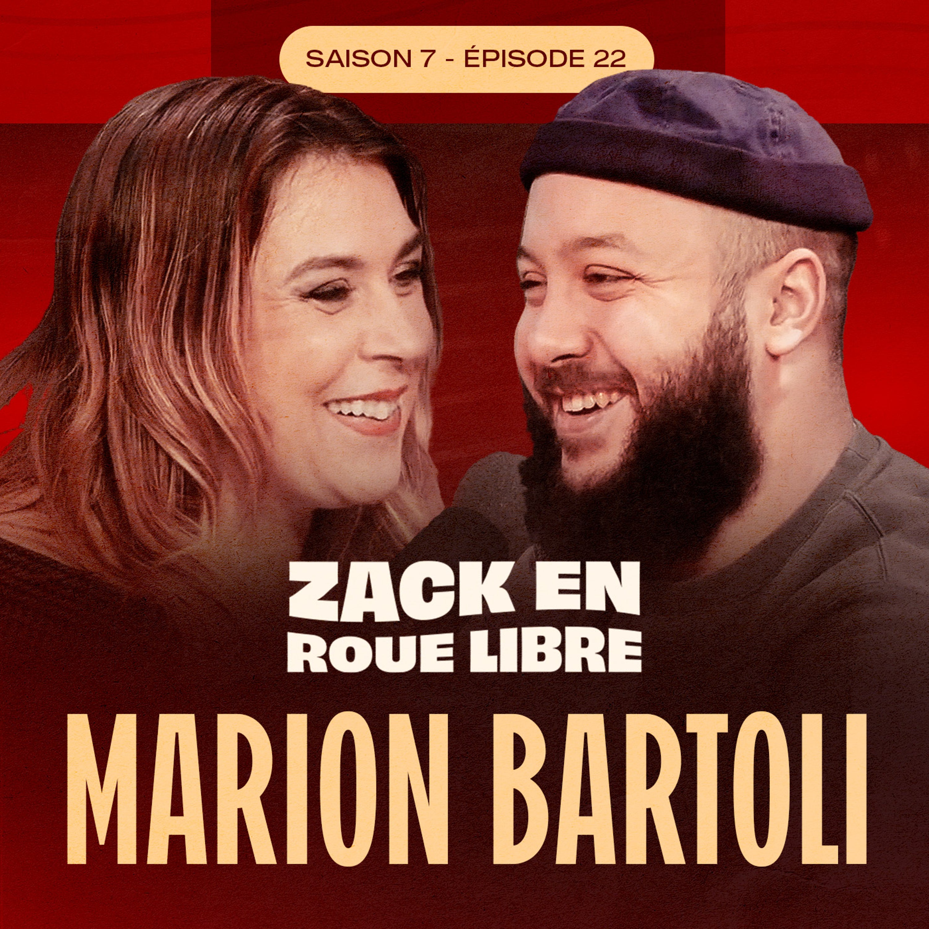 Marion Bartoli, Dans la Légende du Tennis Français - Zack en Roue Libre avec Marion Bartoli