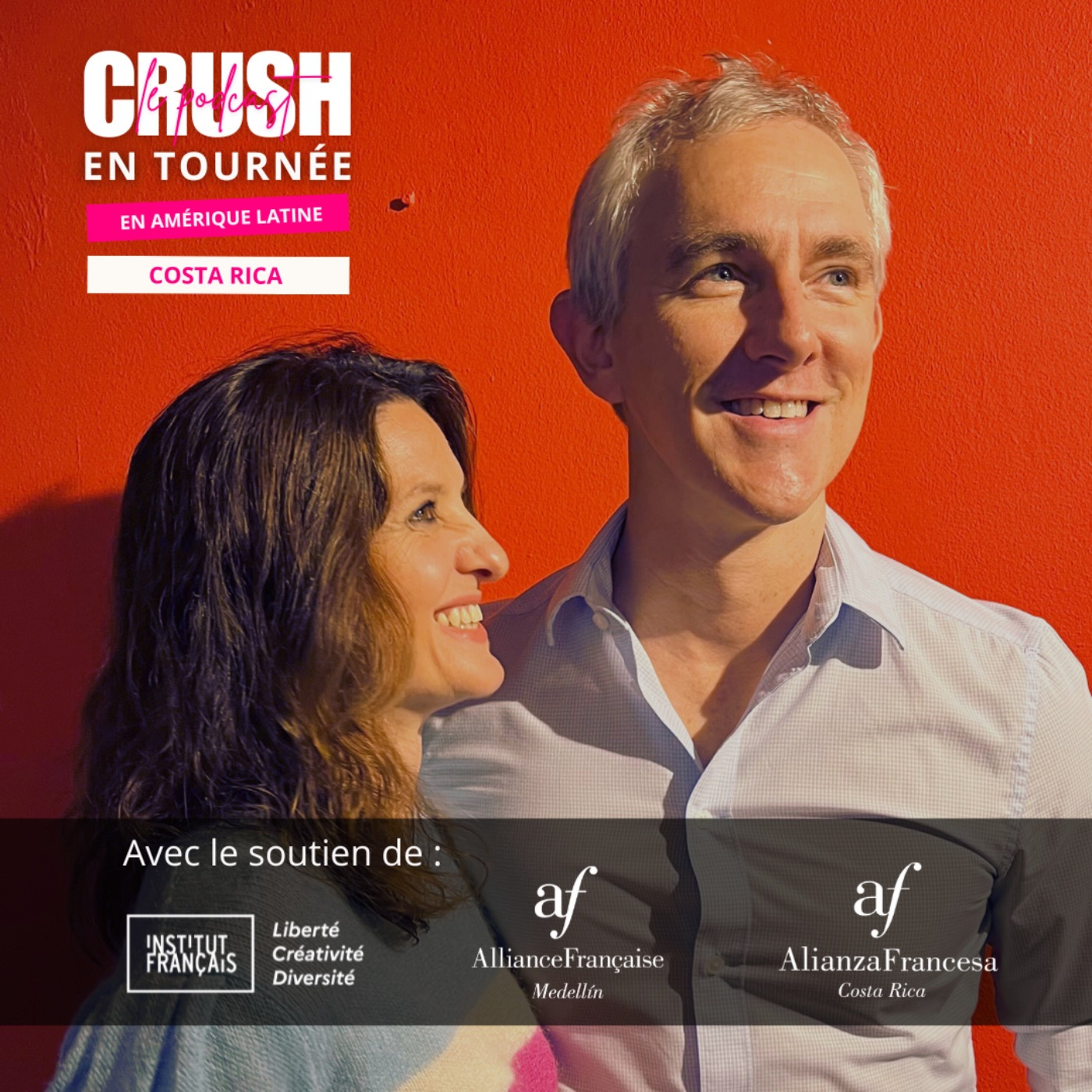 126. Le cours de français -  le crush d'Amandine et Andres - épisode spécial Crush Tour