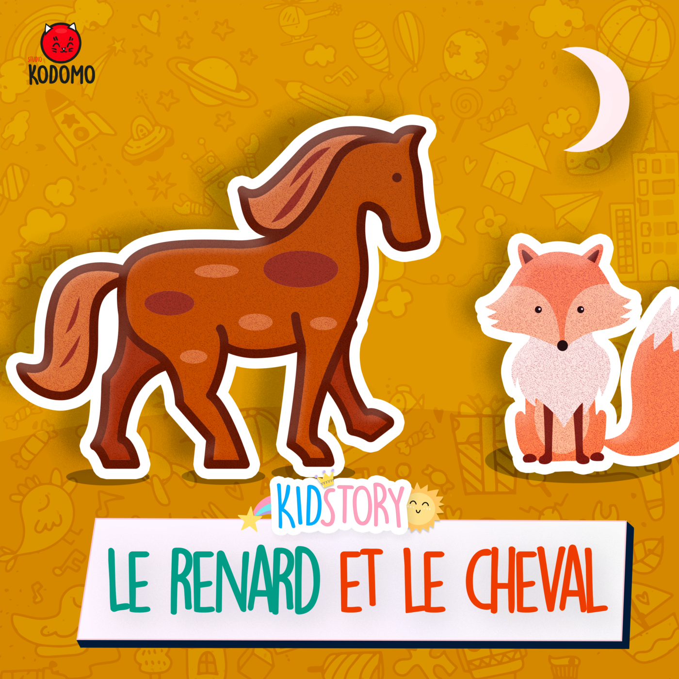 Le Renard et le Cheval, de Jacob et Wilhelm Grimm