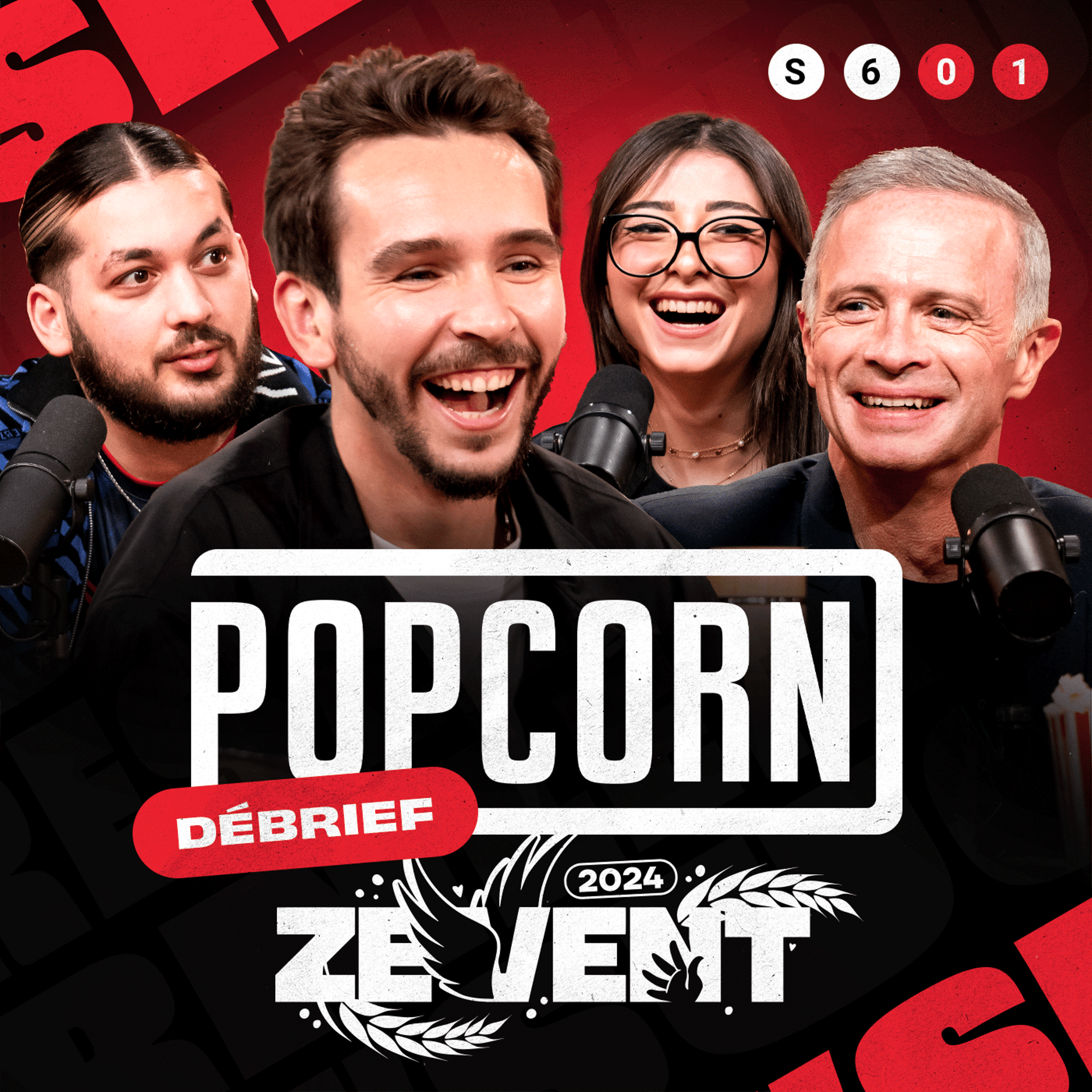 POPCORN #01 - Débrief ZEVENT 2024 avec Samuel Étienne, Helydia et JLTomy